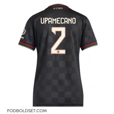 Bayern Munich Dayot Upamecano #2 Tredjetrøje Dame 2025-26 Kortærmet Bayern Munich Dayot Upamecano #2 Tredjetrøje Dame 2025-26 Kortærmet